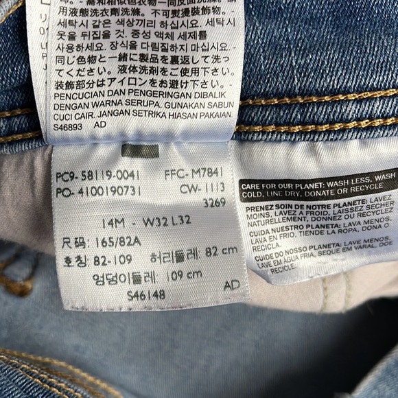 Levi's perfectly slimming 512 straight leg jeans - Picture 6 of 6